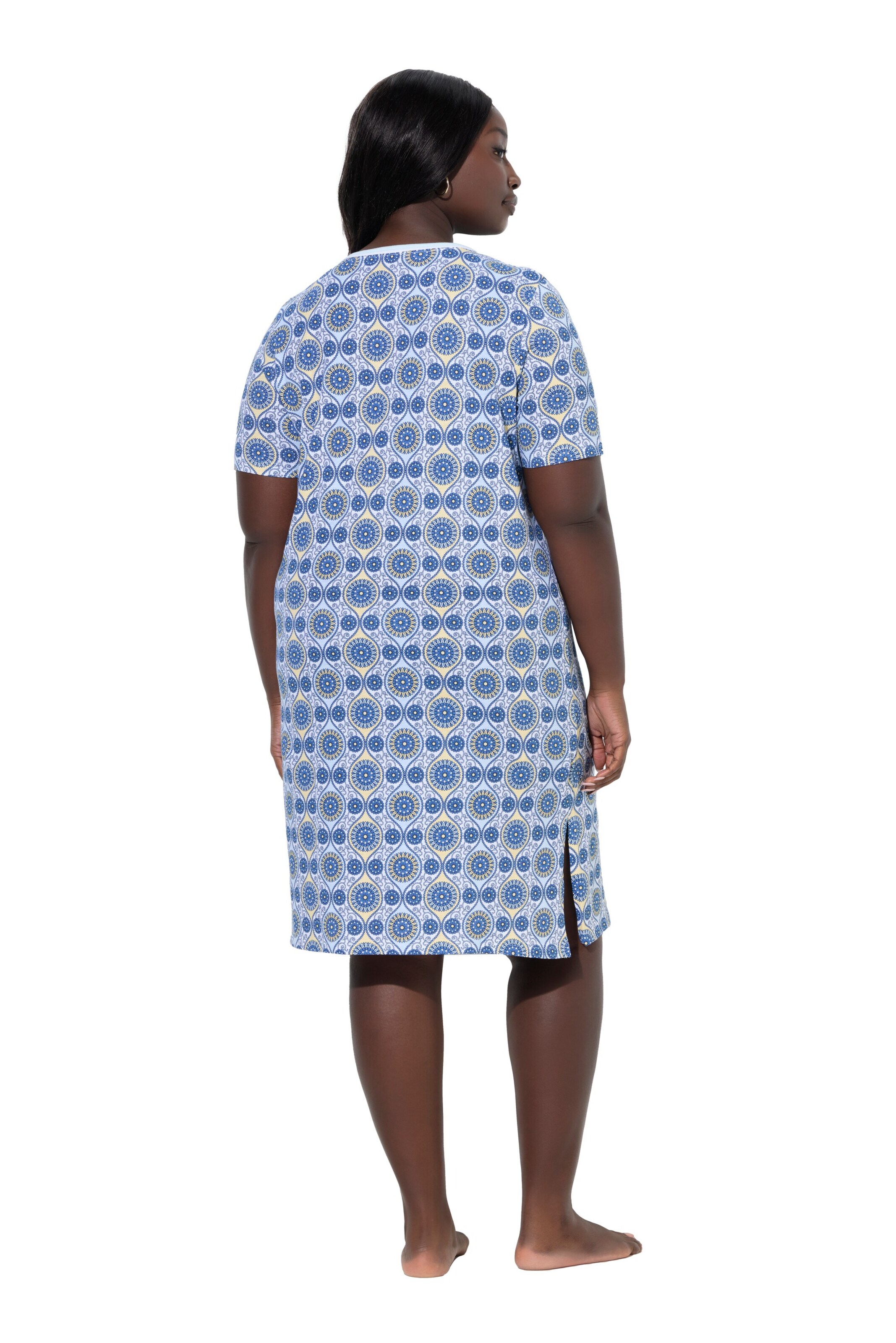 Ulla Popken Nachthemd in Blau