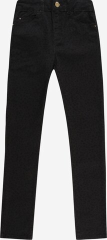 Coupe slim Pantalon Liu Jo en noir : devant