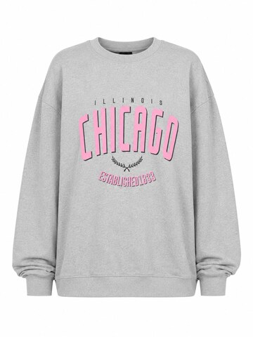 Worldclassca Oversizepullover 'Chicago'‌‌ in Grau: Vorderseite
