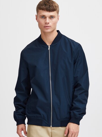 !Solid Between-Season Jacket 'Idon' in Blue: front