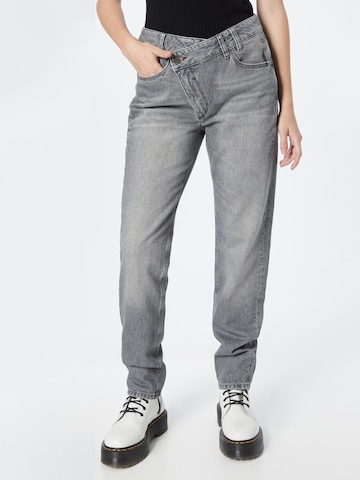 FREEMAN T. PORTER Loosefit Jeans 'Harper' in Grijs: voorkant
