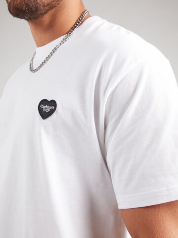 Carhartt WIP Футболка 'Heart II Hartt' в Белый