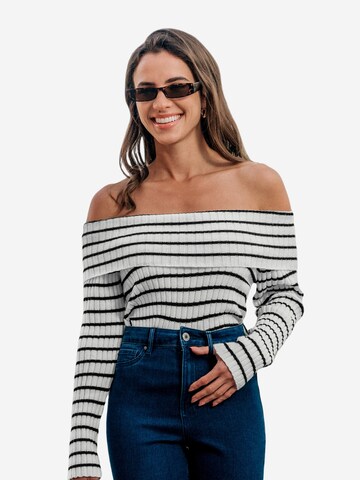 Cupshe Pullover‌ in Weiß