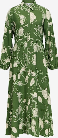 Rochie tip bluză 'OBJJACIRA' de la OBJECT pe verde: față