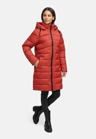 MARIKOO Winter coat 'Kaltnäschen 16' in Brown