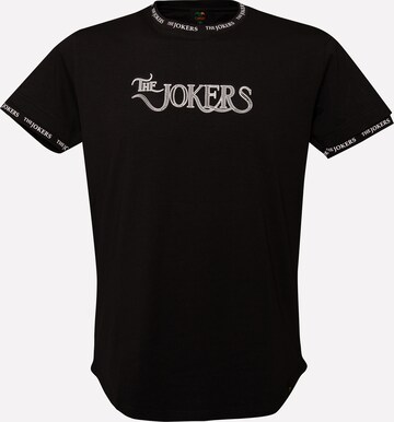 The Jokers T-Shirt Basic T-Shirt in Schwarz: predná strana