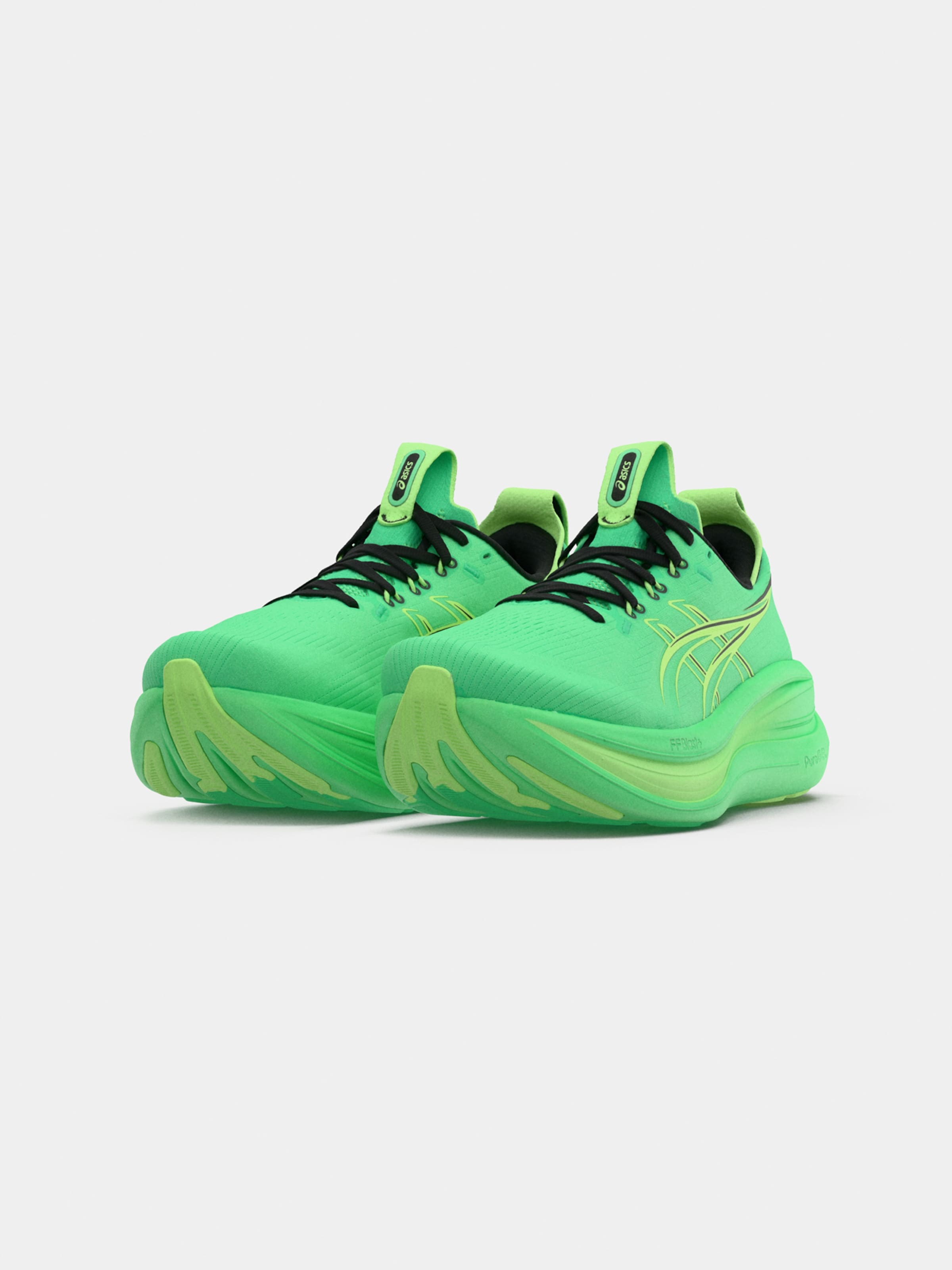 ASICS Sneaker de alergat 'GEL-NIMBUS 28' pe Verde Neon, Verde