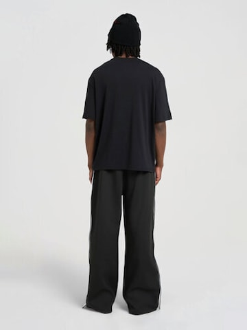 AND1 T-Shirt 'On Fire' in Schwarz