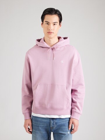 Calvin Klein Jeans - Sweatshirt em rosa: frente