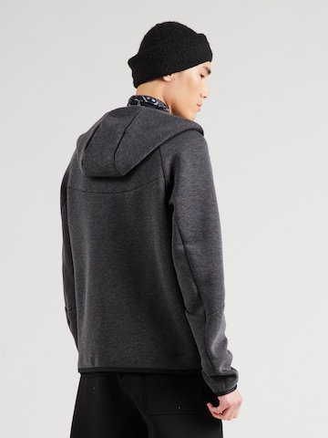 Nike Sportswear Sweatjacke 'Tech Fleece' in Schwarz