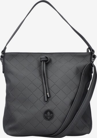 Rieker Shoulder Bag in Black: front