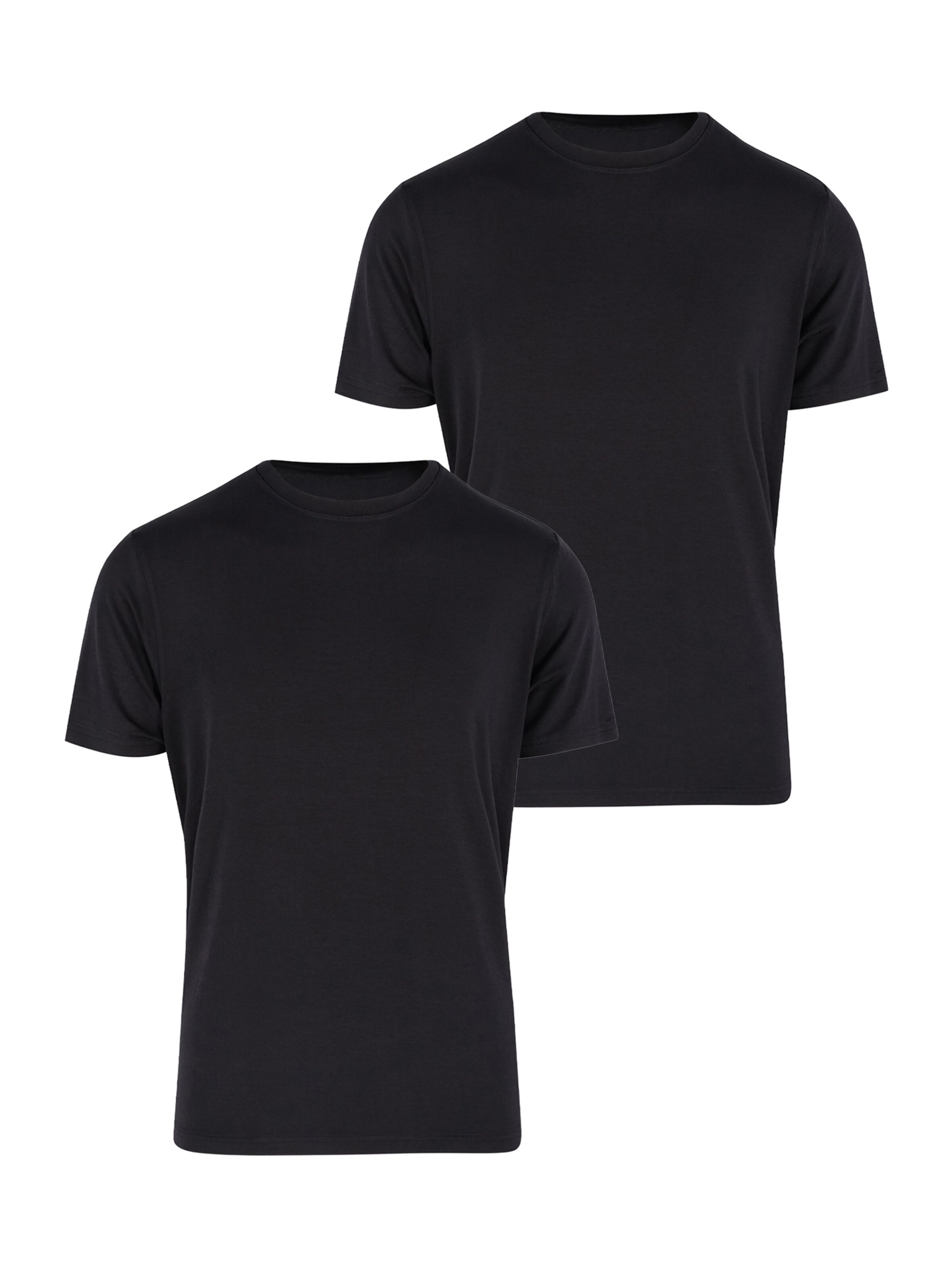 Blackspade Undershirt ' Silver ' in Black: front