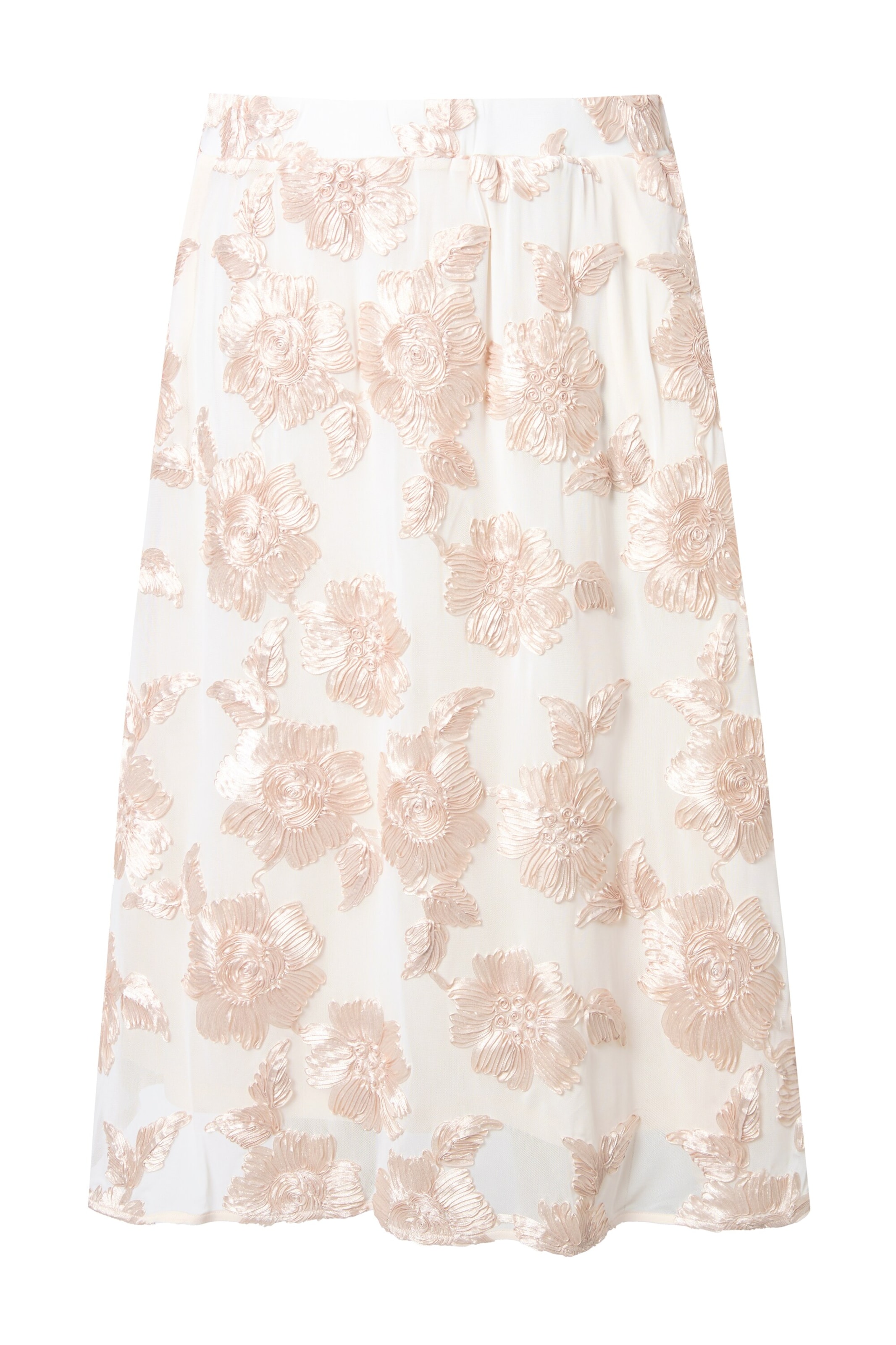 Ulla Popken Skirt in Beige / Pearl white, Item view