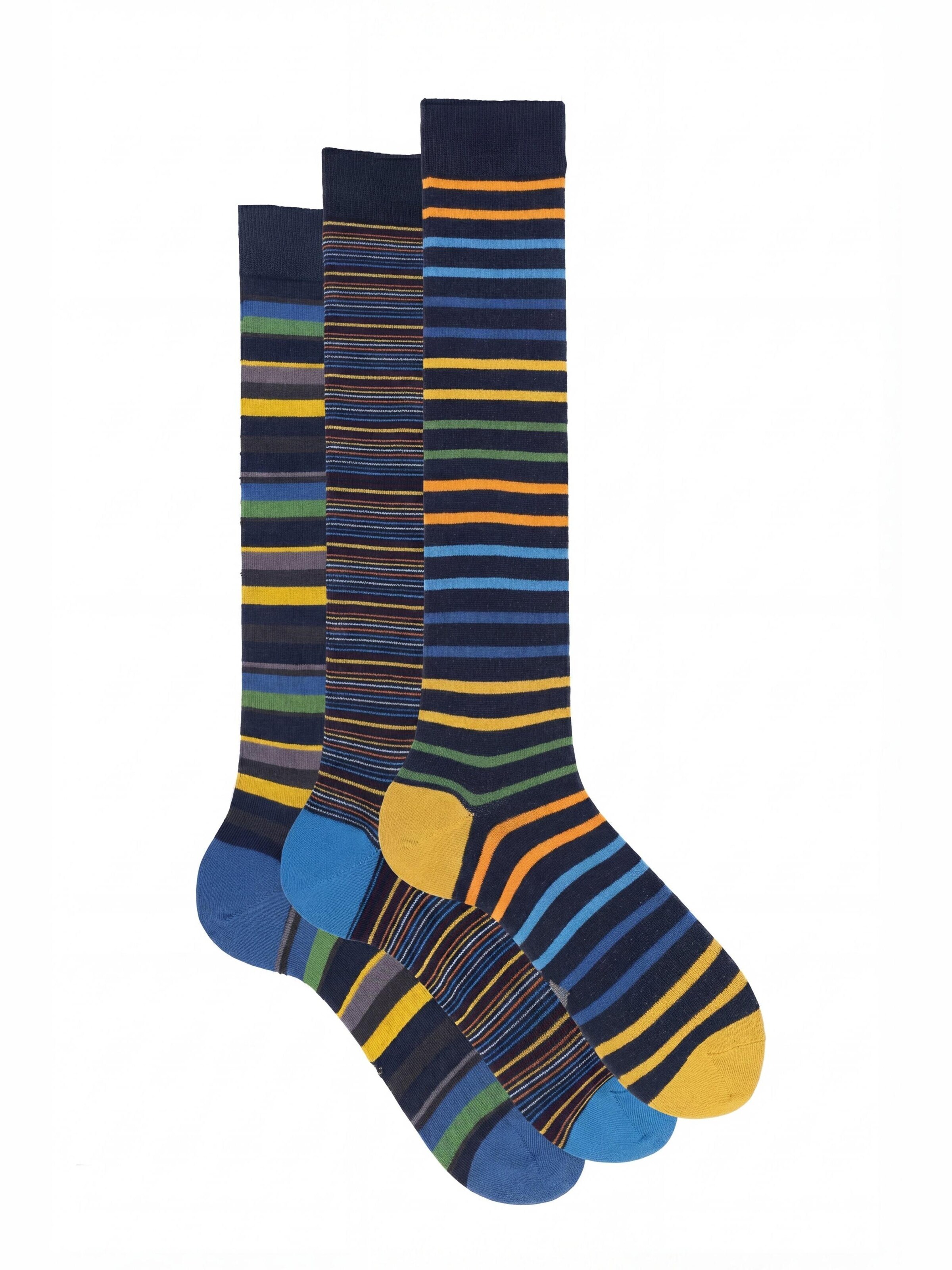 Gambaletto '3 Pack Calze Lunghe Fantasia - Confezione Regalo - Ciocca' di Ciocca in colori misti: frontale