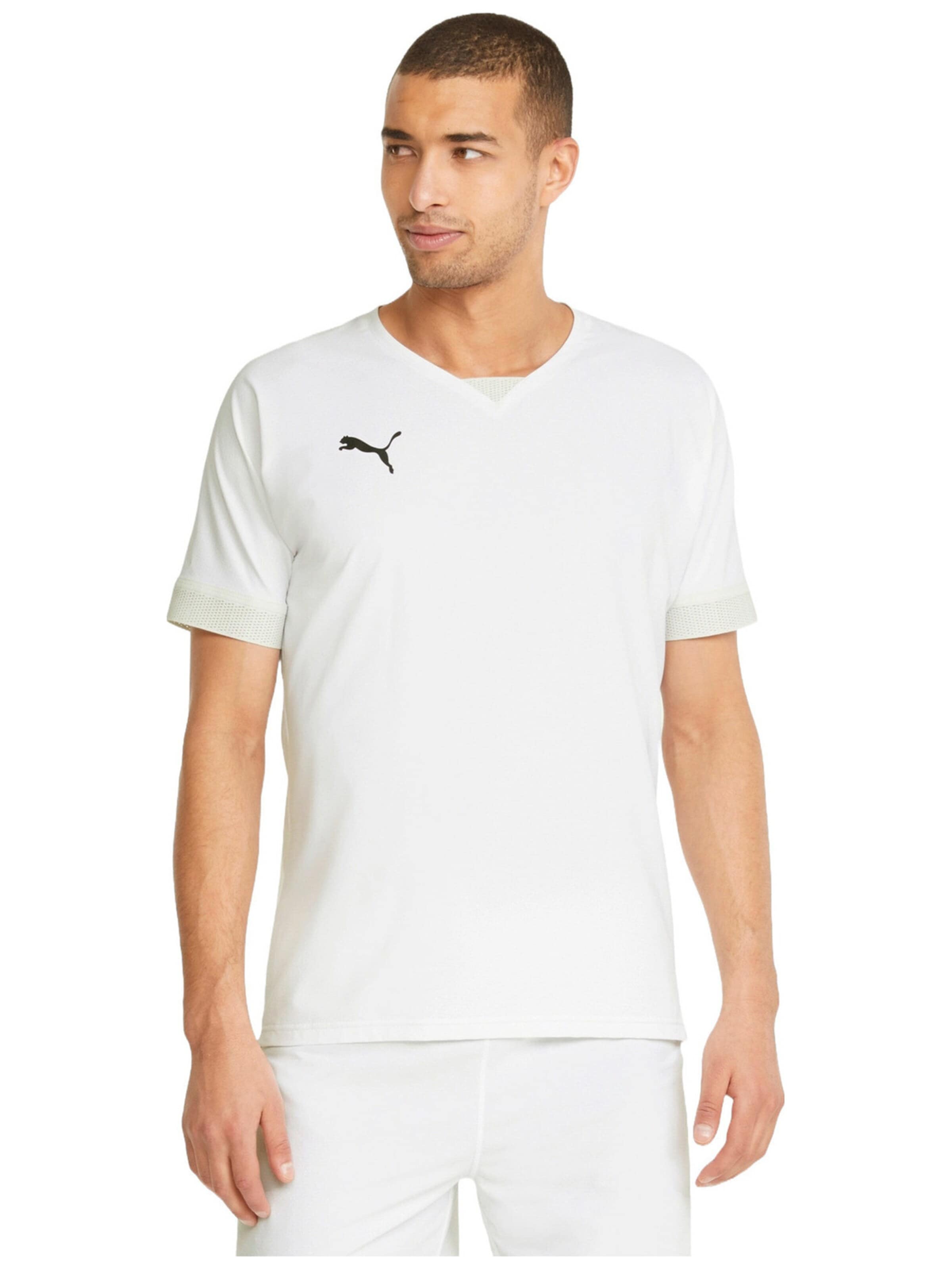 PUMA Shirt 'Puma Teamfinal Jersey' in M in de kleur Wit, Productweergave
