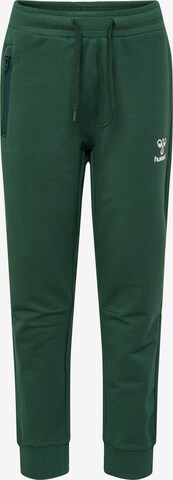 Pantalon de sport Hummel en vert : devant