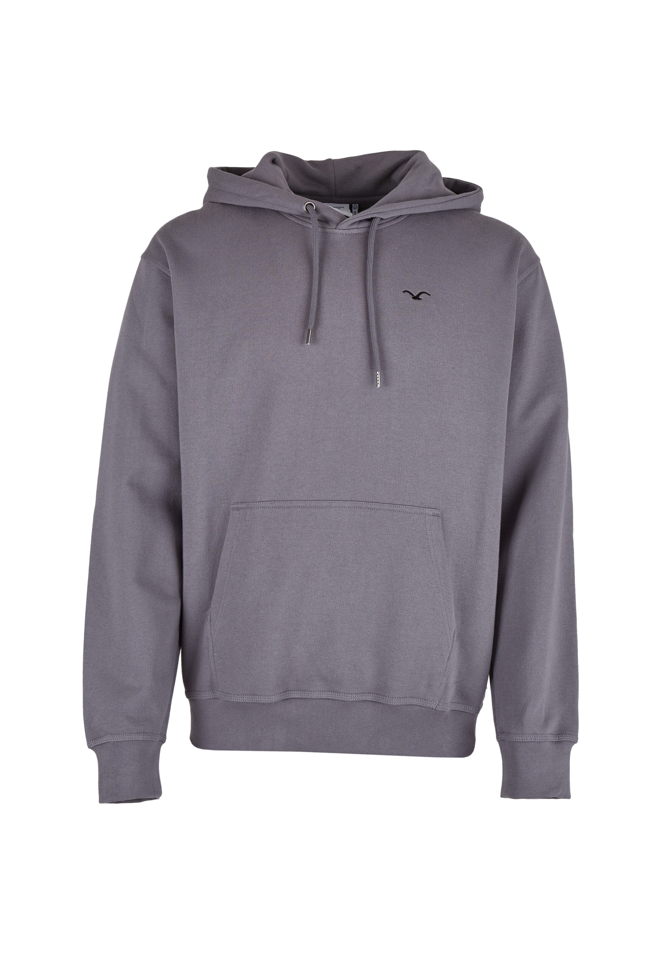 Cleptomanicx Sweatshirt 'Ligull Boxy' in Grau: Vorderseite