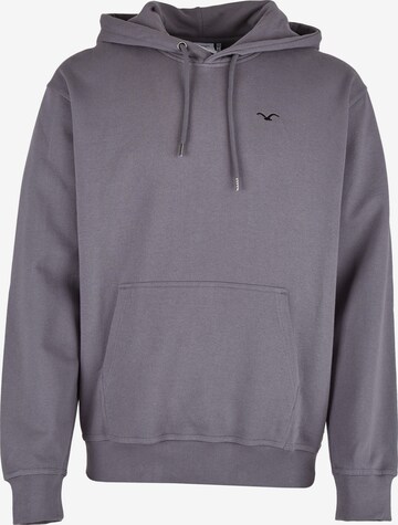 Cleptomanicx Sweatshirt 'Ligull Boxy' in Grey: front