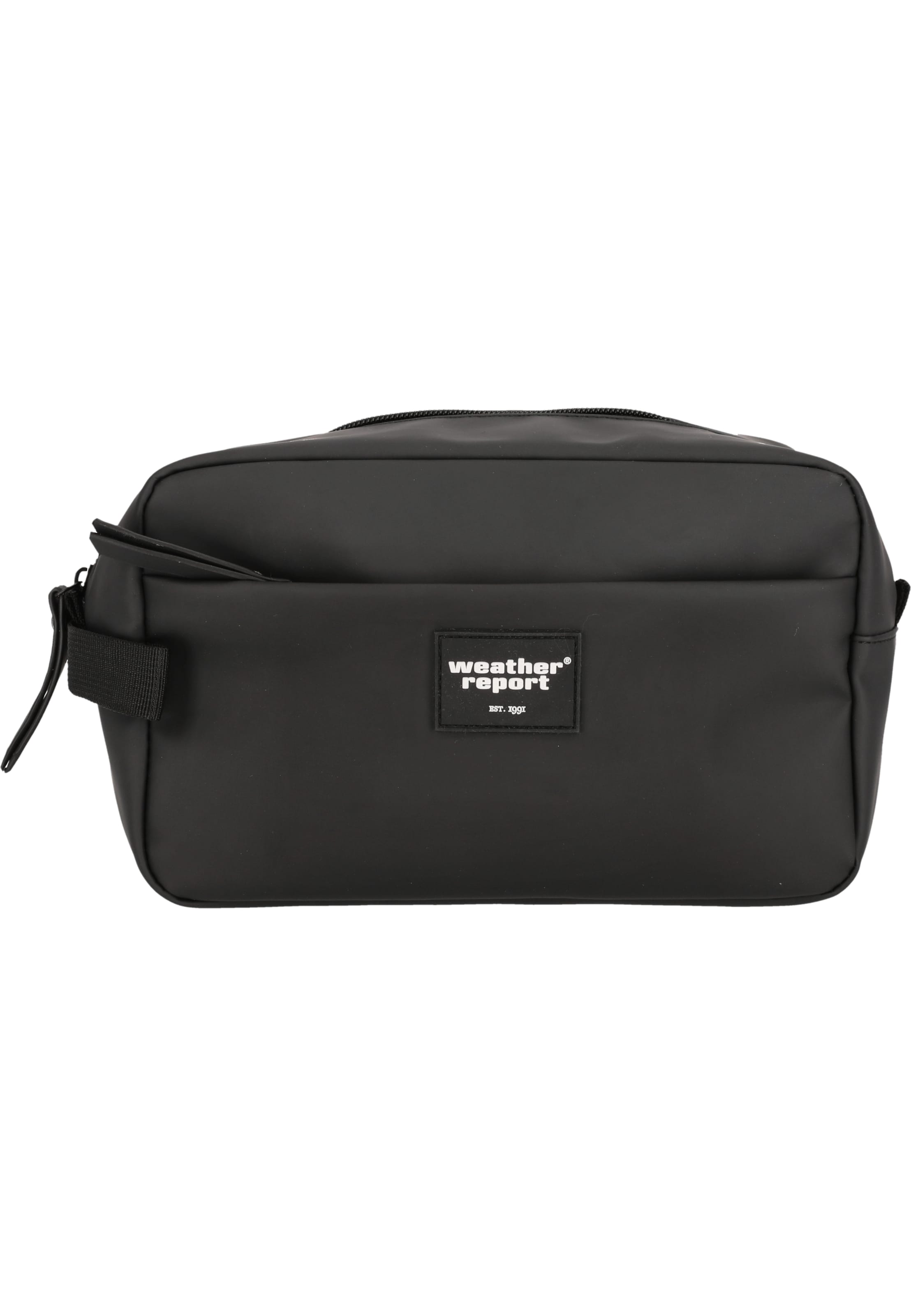 Weather Report Tasche 'Bronze' in Schwarz: Vorderseite