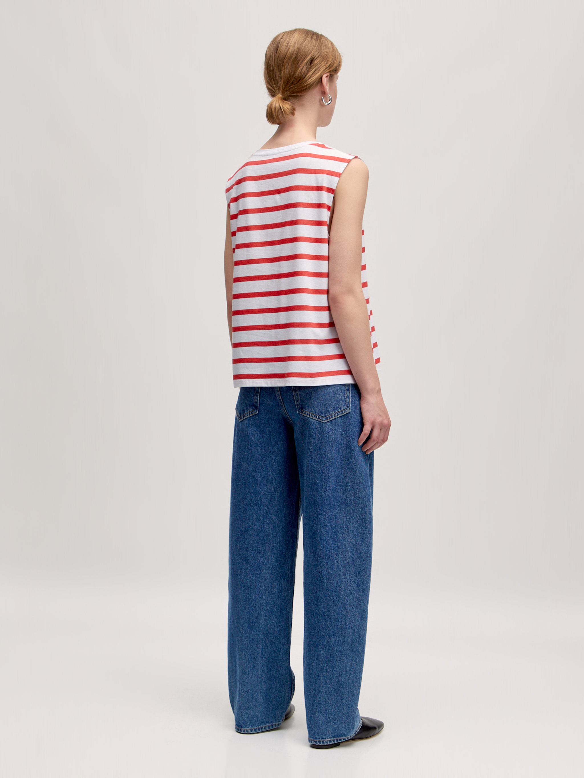 EDITED Producten Shirt 'Hanami' Rood