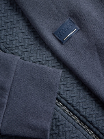 JACK & JONES Кофта на молнии 'JPRBLUFRANKIE' в Синий
