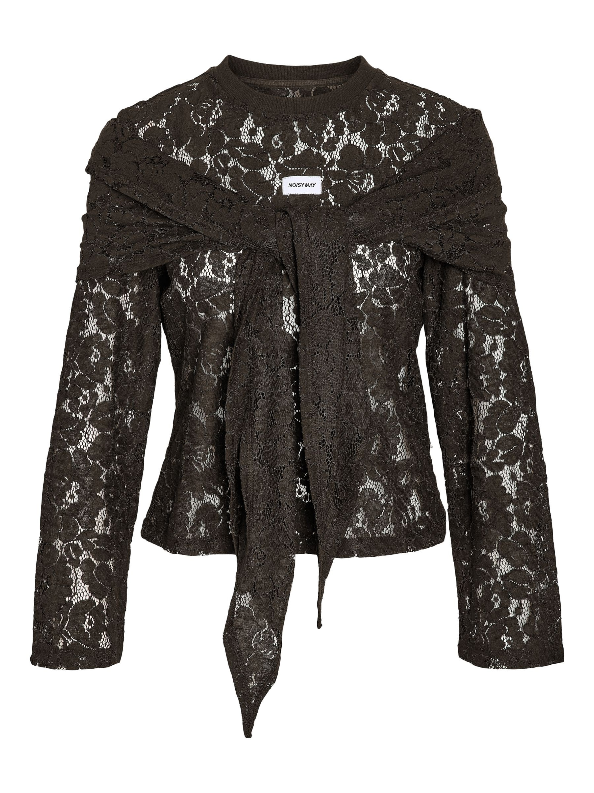 Camicia da donna di Noisy may in marrone: frontale