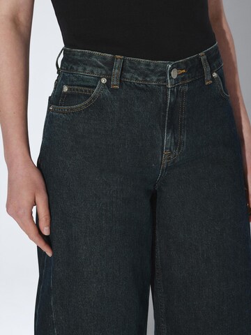 Dr. Denim Loosefit Jeans 'Nanci Mid Barrel Seam' in Blauw