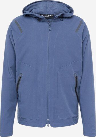 Veste de sport 'Unstoppable' UNDER ARMOUR en bleu : devant