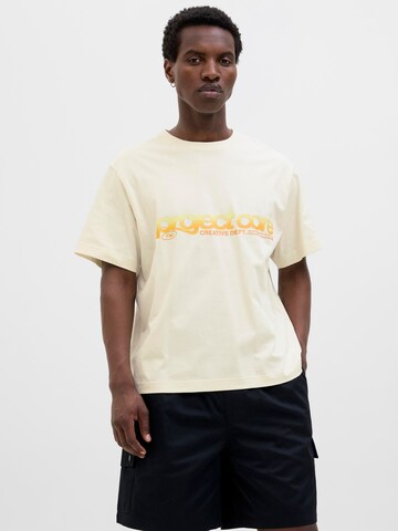 JACK & JONES Bluser & t-shirts i gul: forside