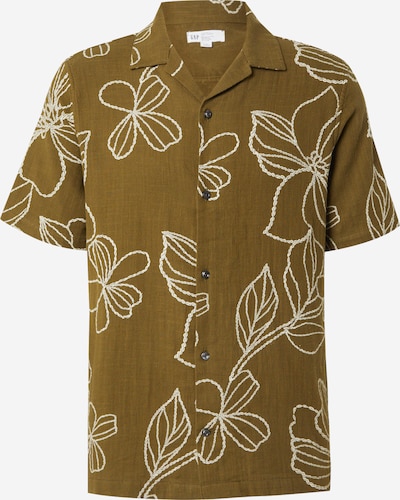 GAP Krekls, krāsa - olīvzaļš / balts, Preces skats