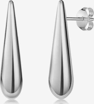 Pure Schmuck Earrings 'Pure Drop' in Silver: front