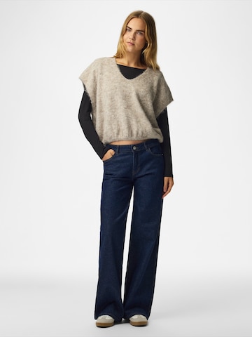 PIECES Pullover 'PCALLIE' i beige