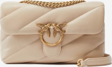 Borsa a spalla '100038 A0F2' di PINKO in beige: frontale