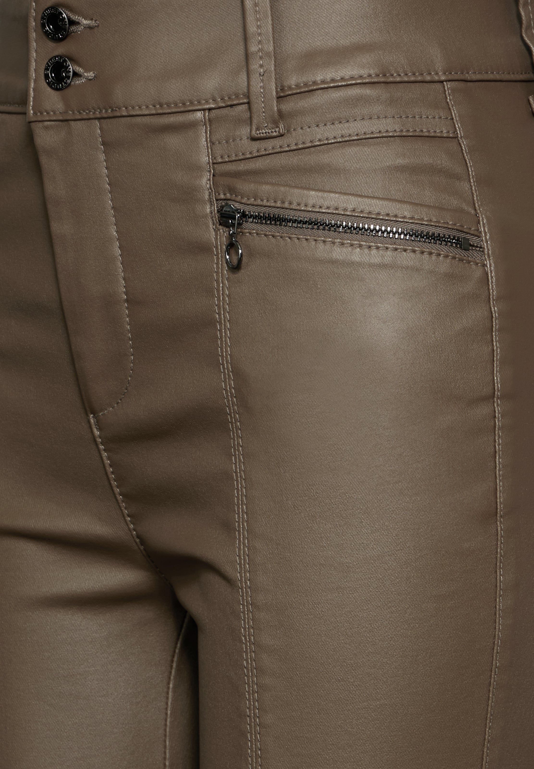 Street One Studio Skinny Pants in Brown