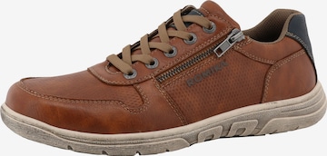 Baskets basses ROMIKA en marron : devant