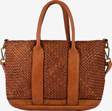 usha FESTIVAL Handbag in Brown: front