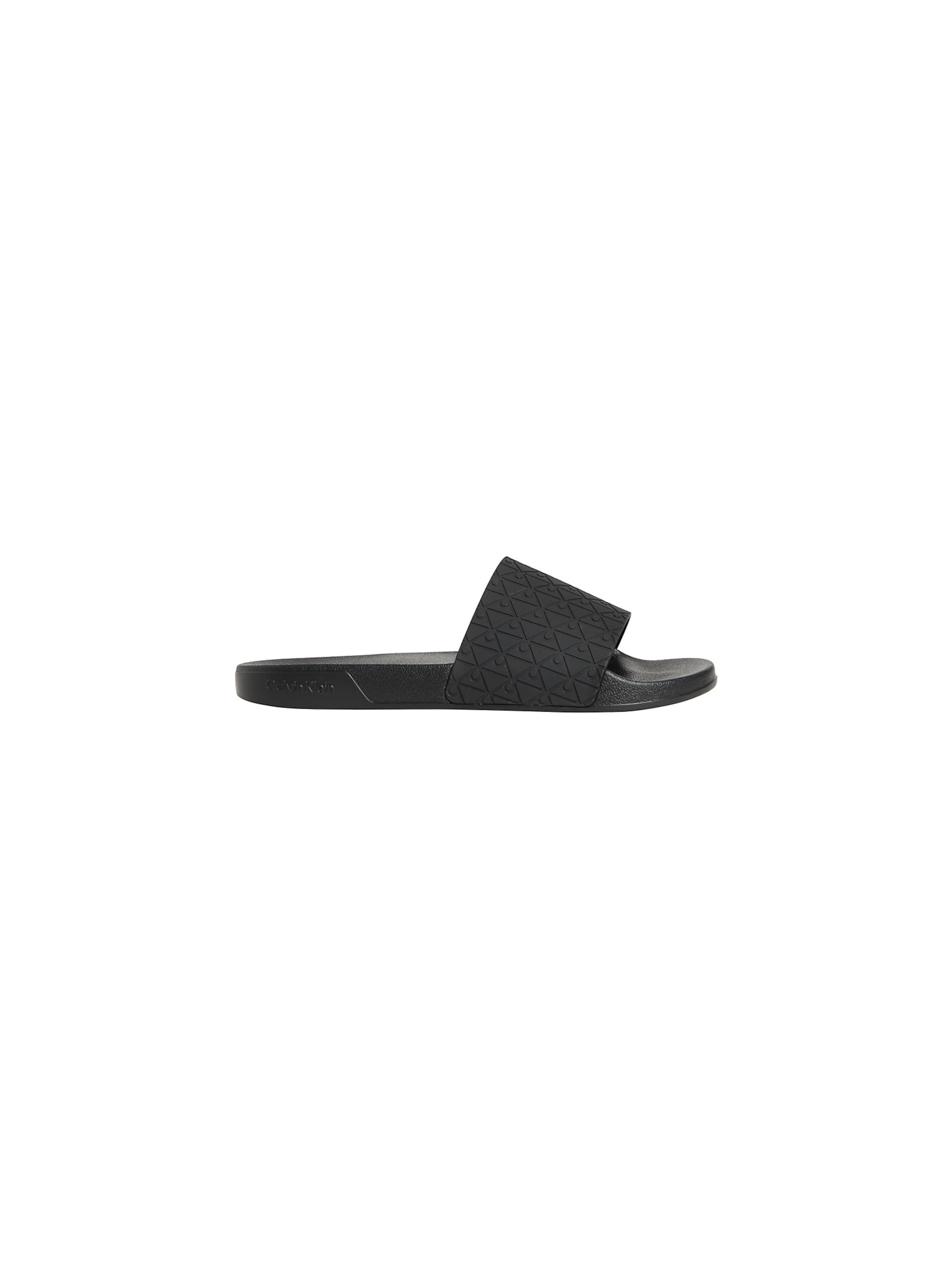 Calvin Klein Sandale in Schwarz: Vorderseite