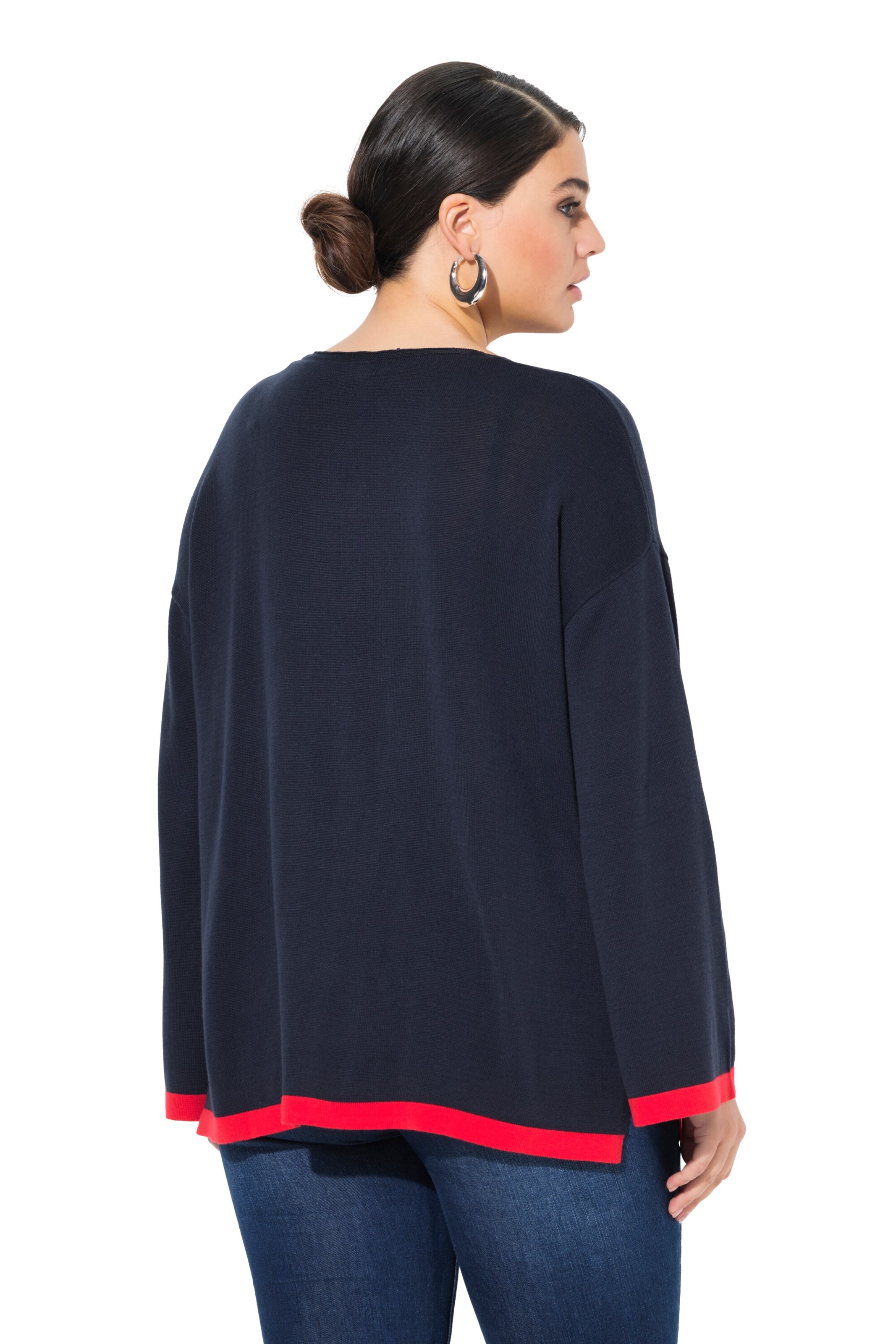 Ulla Popken Pullover in Blau