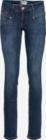 FREEMAN T. PORTER Slimfit Jeans 'Alexa' in Blauw: voorkant