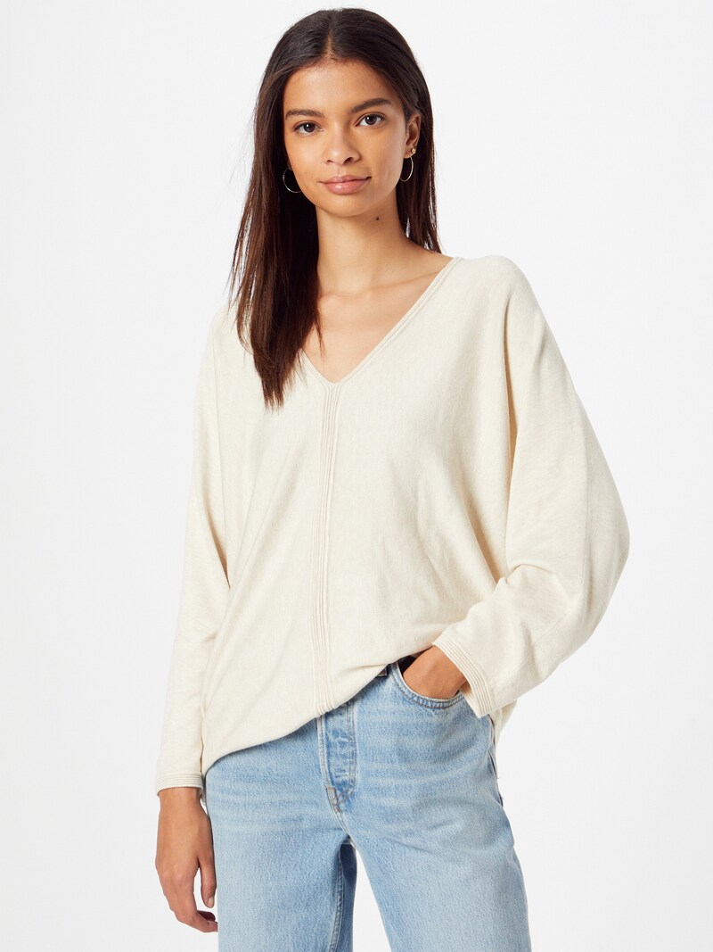 Women Clothing TOM TAILOR Fine-knit sweaters Cream