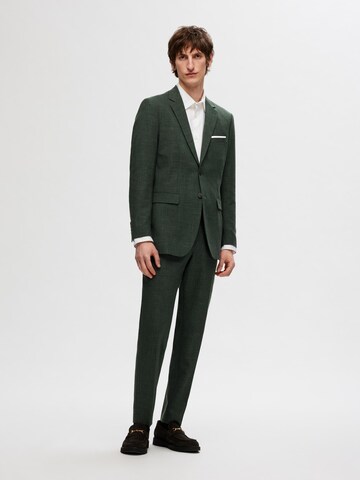 Slim fit Giacca da completo 'SLHOASIS' di SELECTED HOMME in verde