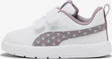 Baskets 'Courtflex V3' PUMA en blanc : devant
