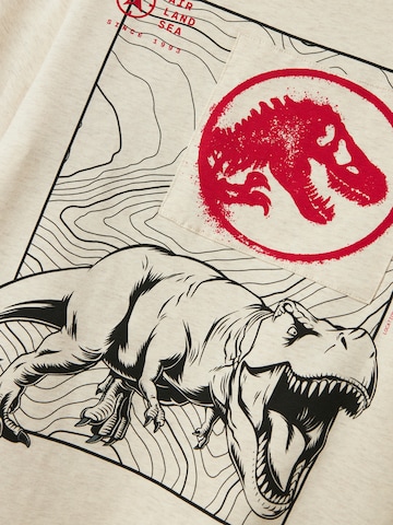 NAME IT - Camiseta 'NKMJust Jurassic' en beige