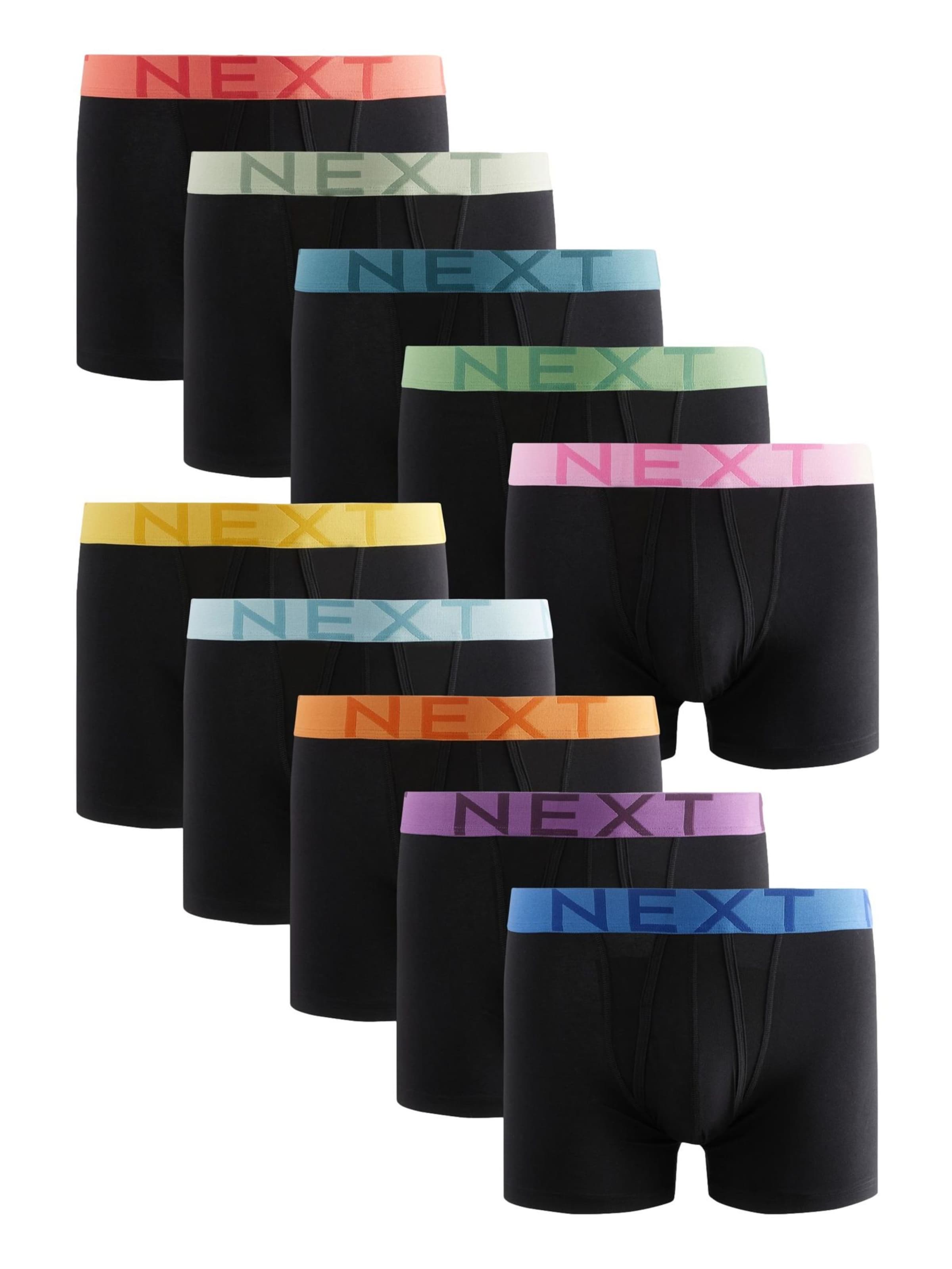 Boxer di Next in nero: frontale