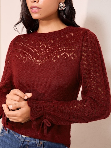 Friends Like These Sweater in Rot