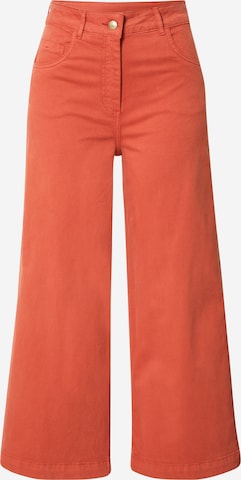 Pantalon Blutsgeschwister en marron : devant