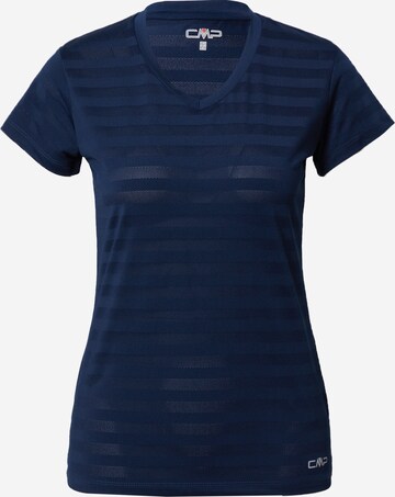 CMP Shirt in Blauw: voorkant