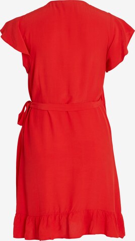 VILA Poletna obleka 'VIFINI' | rdeča barva