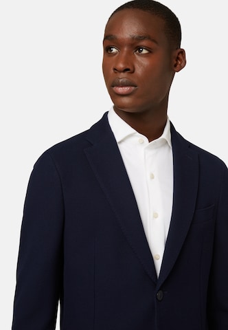 Boggi Milano Slim fit Business-colbert 'B Jersey' in Blauw