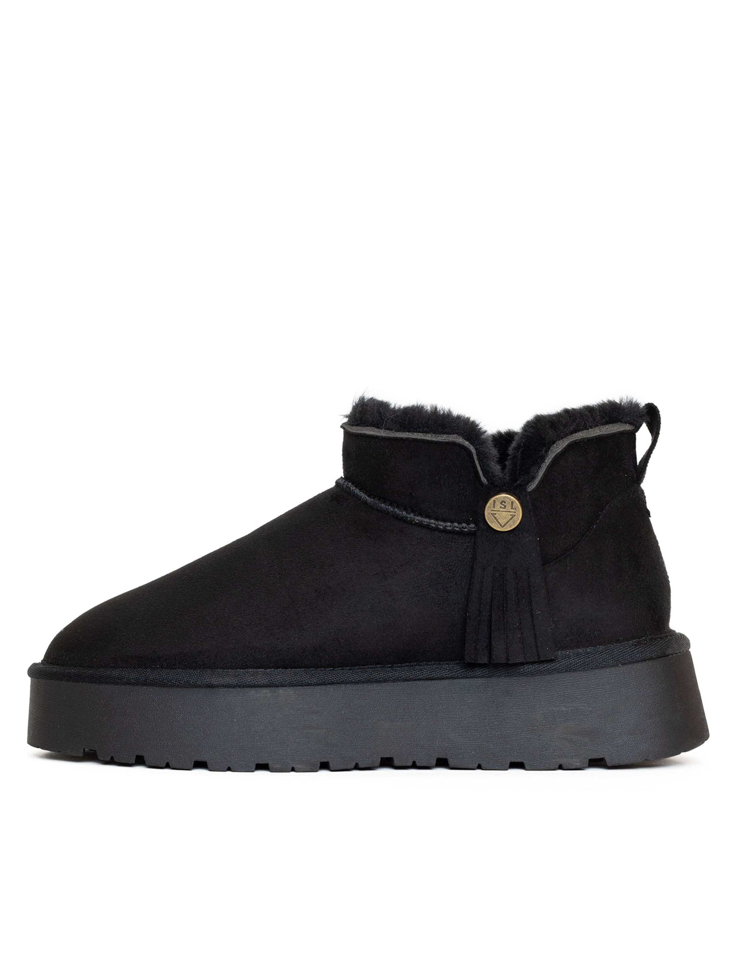 Stivale 'ILONIE' di Island Boot in nero: frontale